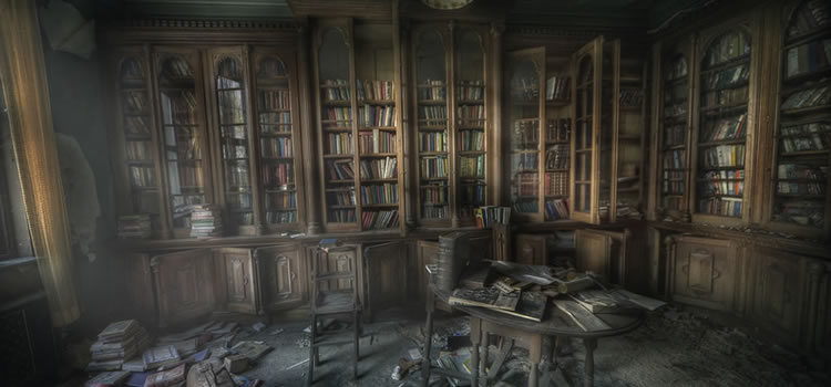 Narrando o Medo - Biblioteca abandonada