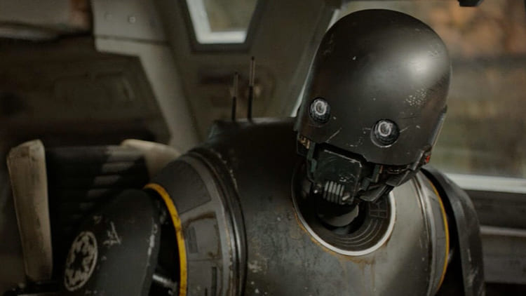 Droid K2SO em Rogue One.